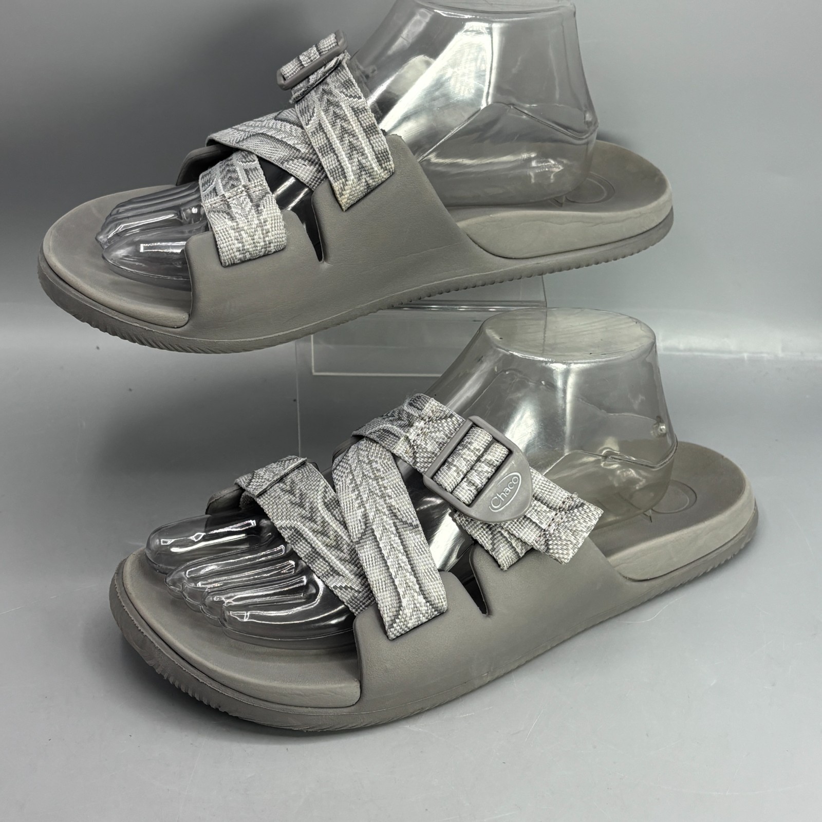 Chaco Performance Footwear Slide Sandals Womens 10 Gray Beach Pool JCH109120