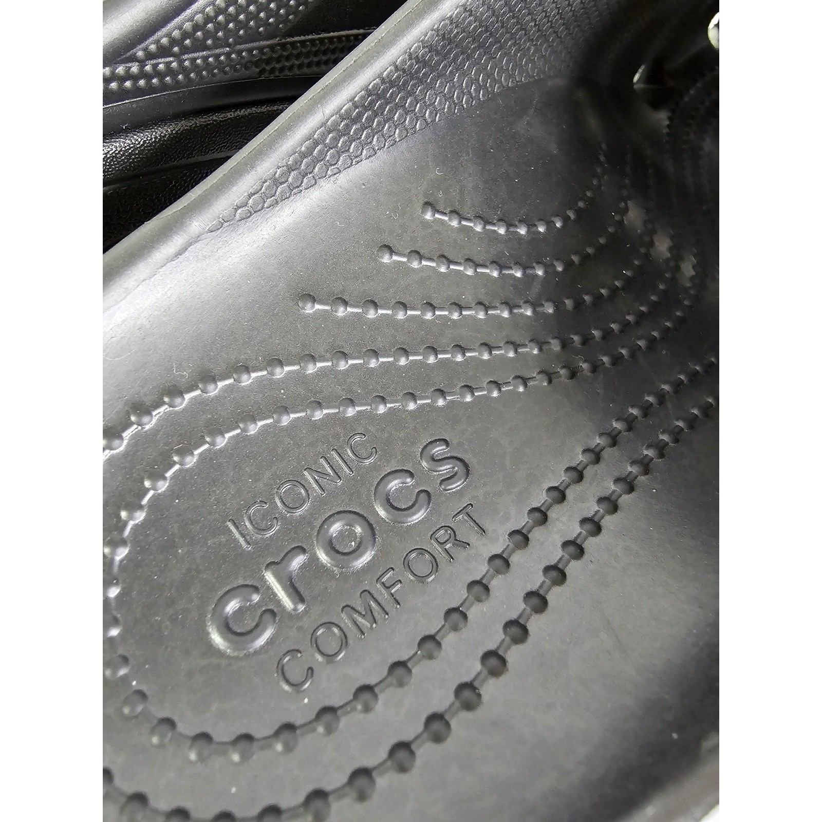 Crocs Siren Clog Black Platform High Heel Mules Womens Size 12 Mens Size 10