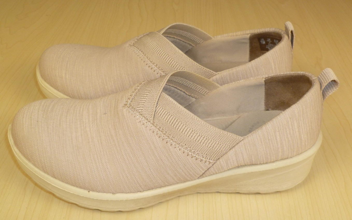 Bzees Game Plan Slip-on Shoe Flats Loafers Flexible Washable Size 7.5M Women