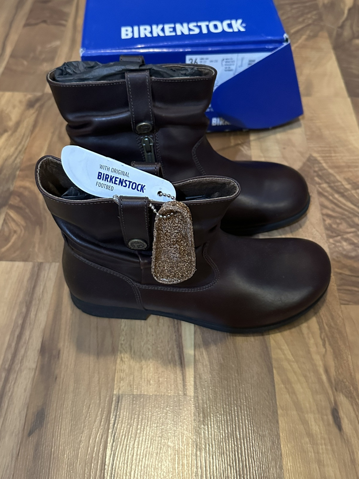 Birkenstock Women’s 36 ( US 5 ) Expresso Brown Mid Sarina Boots Regular Fit NIB