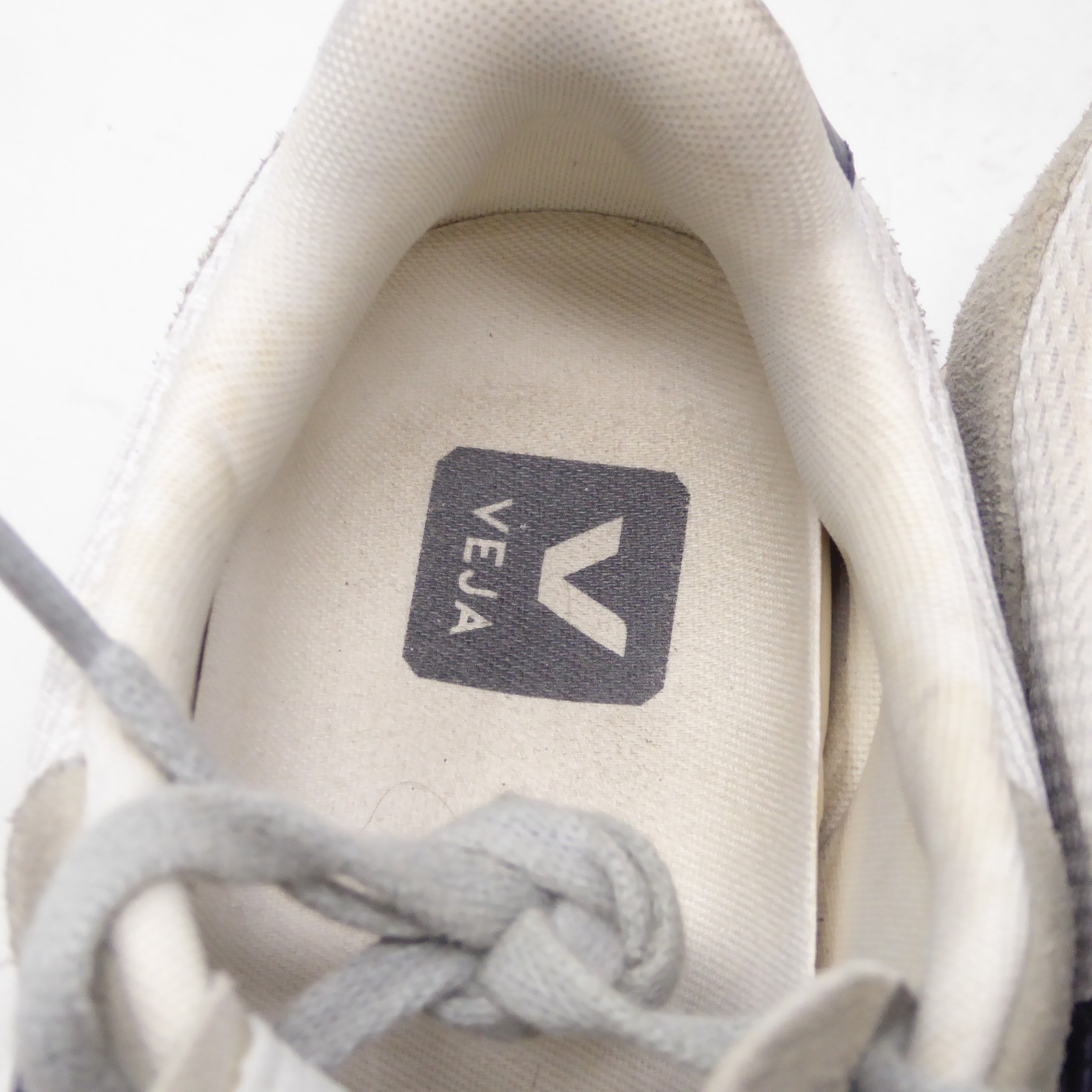 Veja Rio Branco Alveomesh Sneakers Womens White Gray Blue Mesh Suede 8