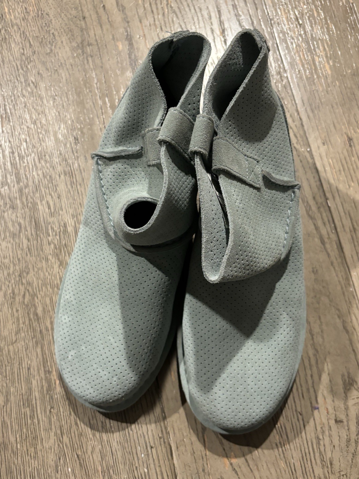 UGG Classic Boots | Womens 7 | Unlined Mini Perf Suede 1016852 Light Blue