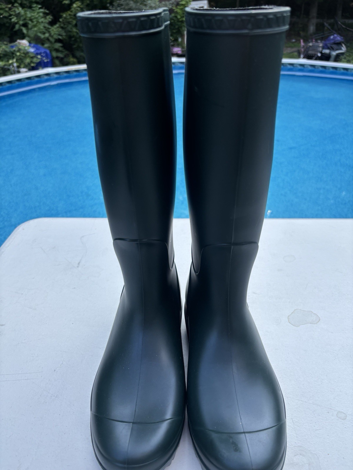 UGG Rain Boot Women’s US 6 Knee High Waterproof Shearling Lined inside Bottom