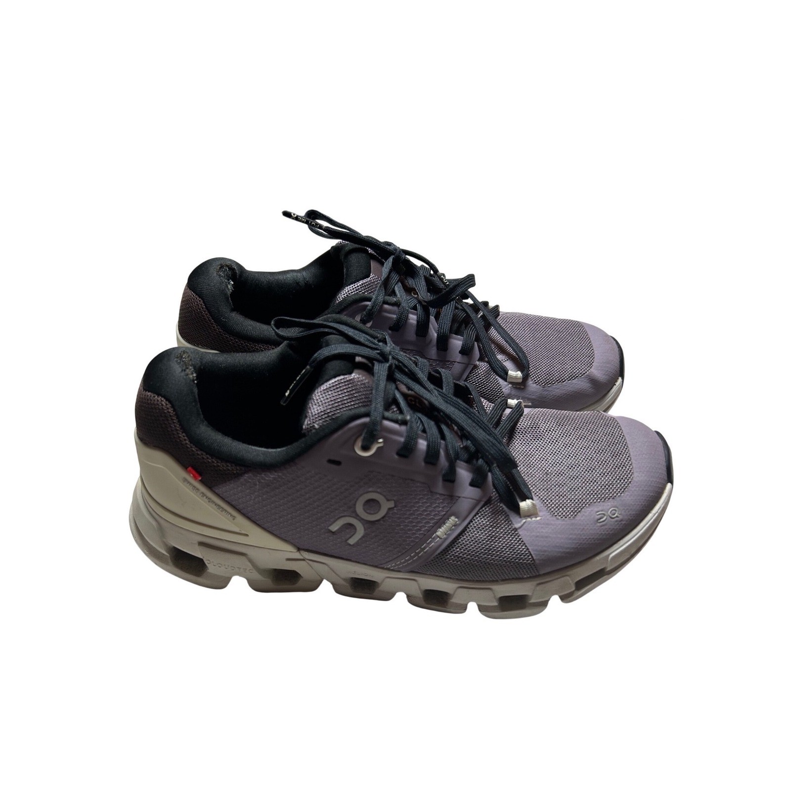On Cloudflyer Running Shoes Womens 7 Purple Mauve Low Top Sneakers 71.98092