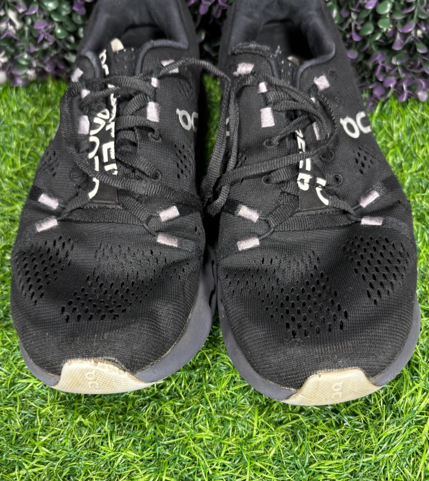 On Cloudsurfer Womens Size 8.5 All Black Athletic Running Shoes Sneaker Comfort