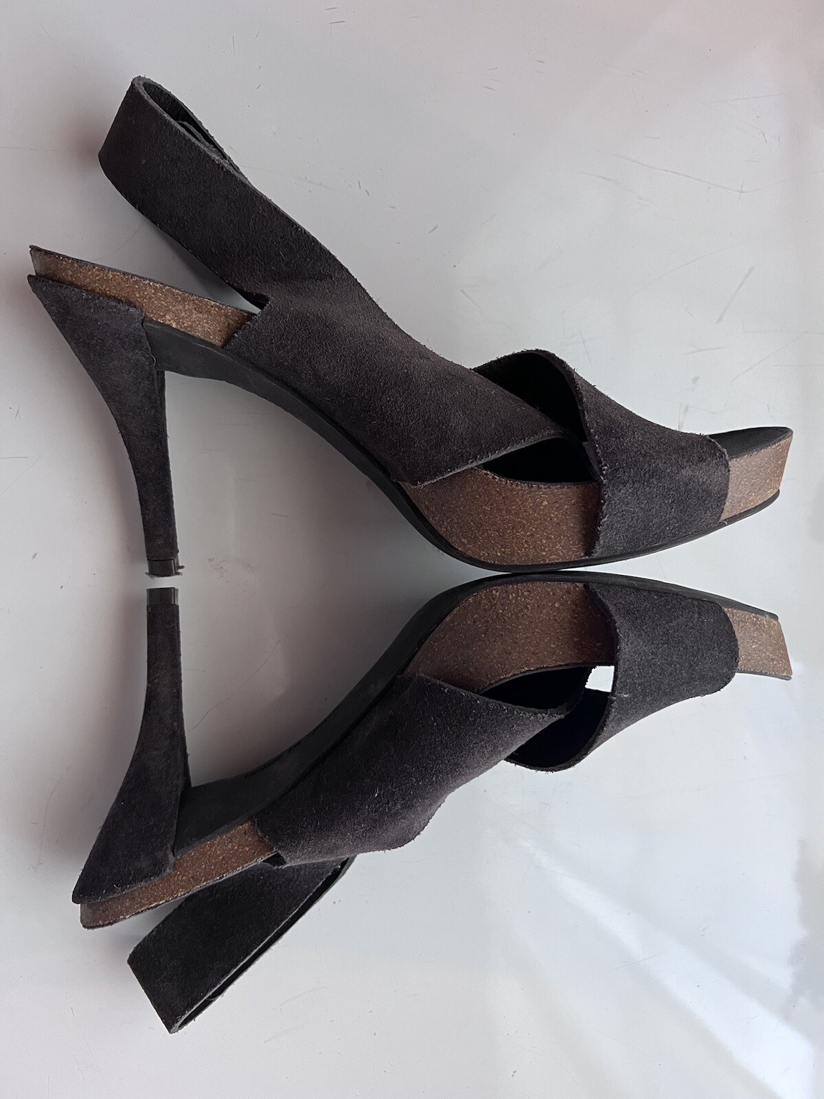 Pedro Garcia Platform Heels Open Toe Sz EUR 40