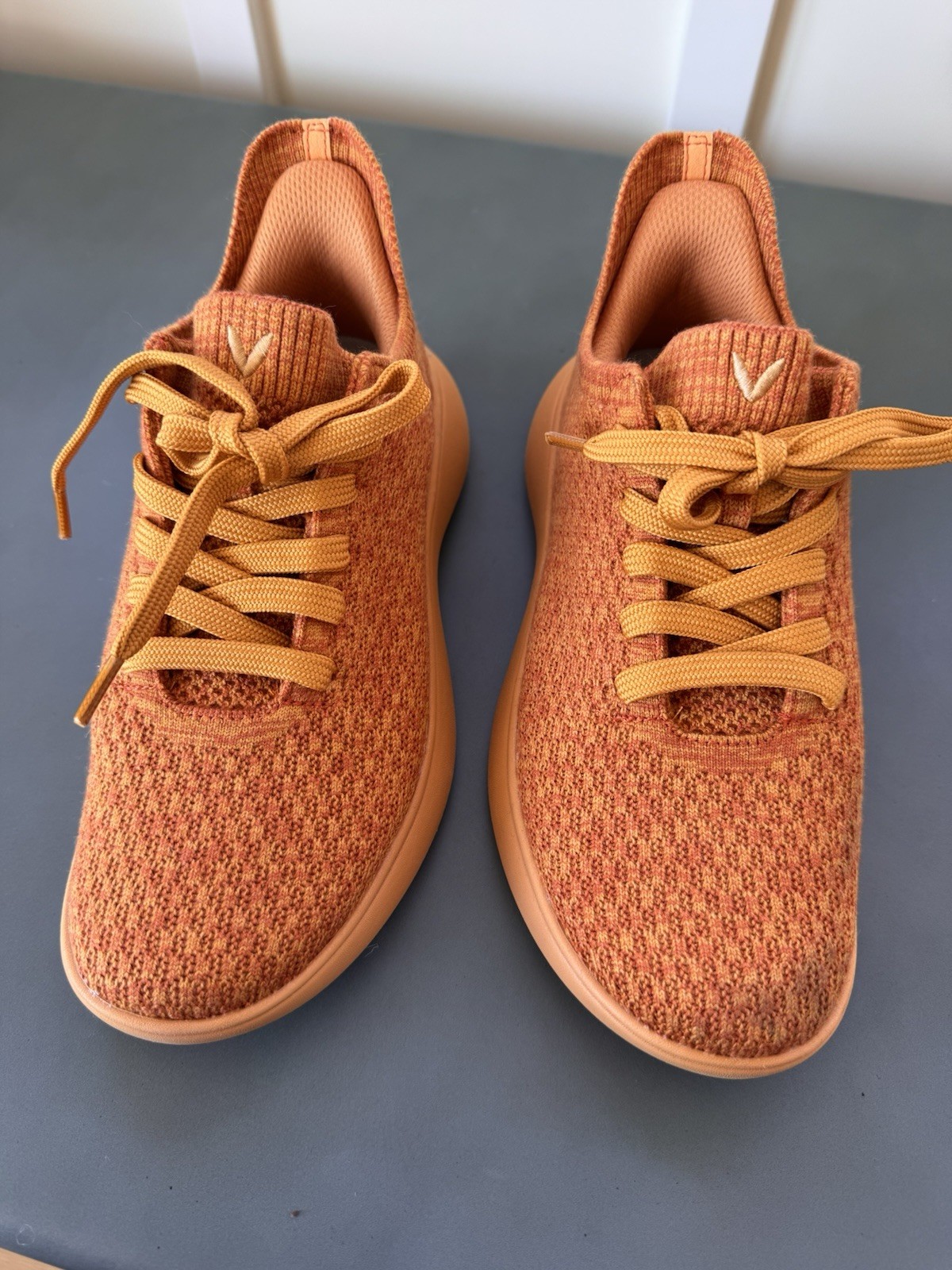 Vivaia Women’s Urban Wool ‘Apricot’ Orange Running Shoes Sneaker Size 35 Urban