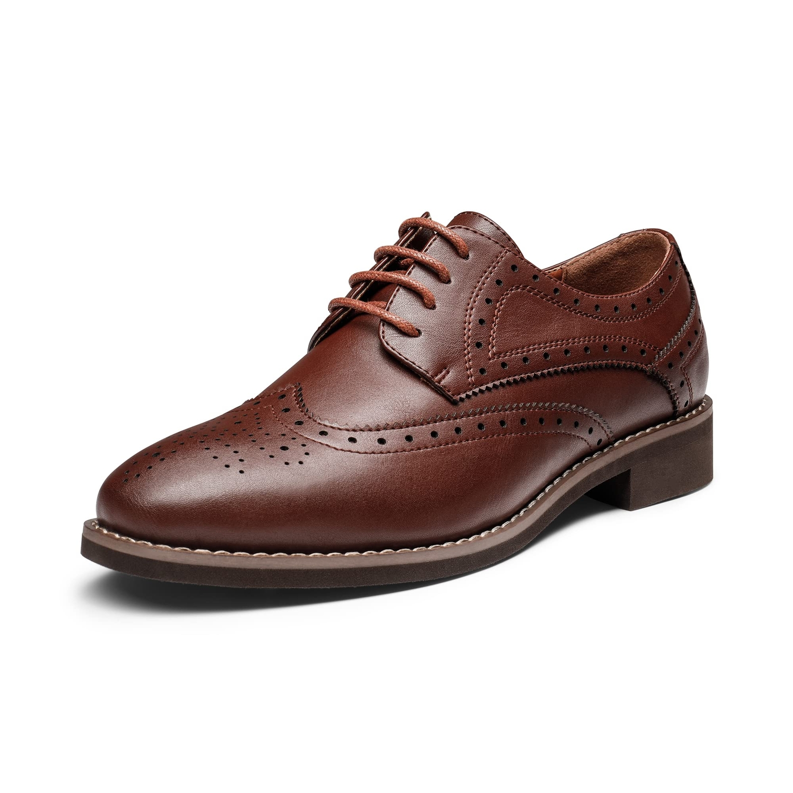 Women’s Brogue Oxfords Lace Up Business Formal Wingtip Brogue Dress Shoes US