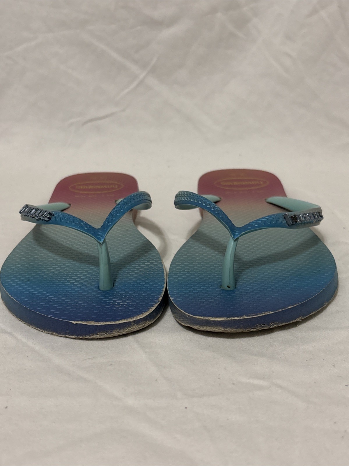 Havaianas Gradiant Sunset Thong Flip Flop Sandals US6 EUR 37/38