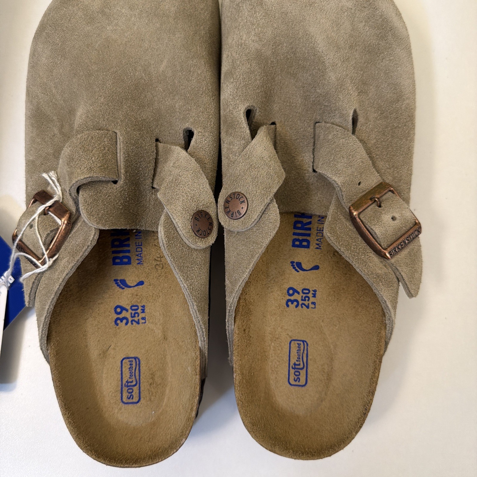 Birkenstock Boston BS- 39 narrow-New W/ Box
