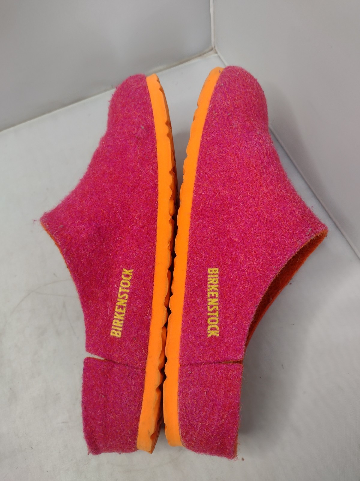 Birkenstock Germany Kaprun Fuschia Womens US 8 EUR 39 Wool Felt Clogs A31