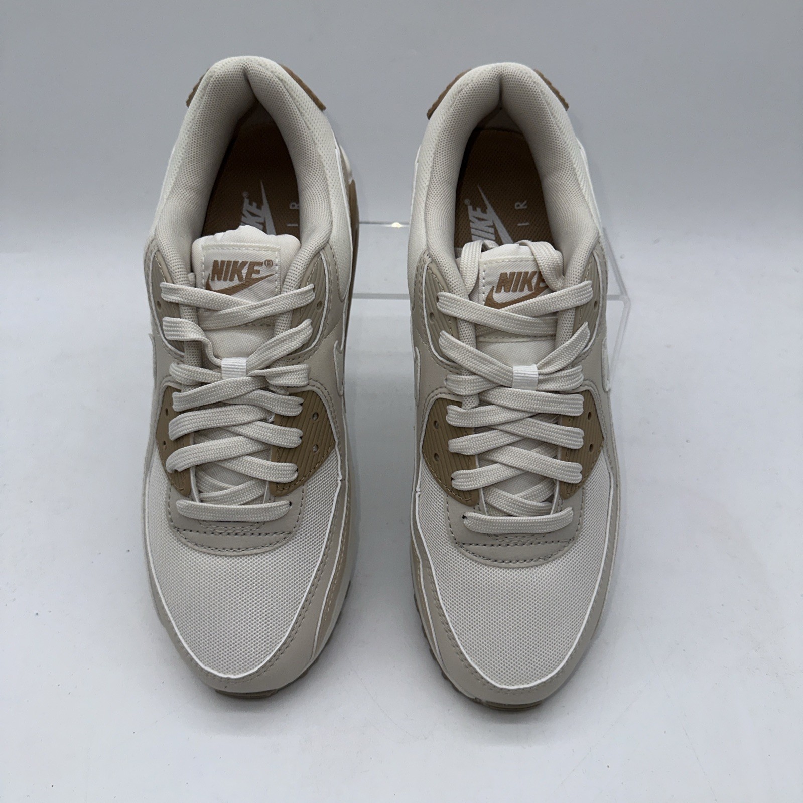 Nike Women’s Size 9.5 Air Max 90 (DH8010 004) Phantom/Sail-Sanddrift Running