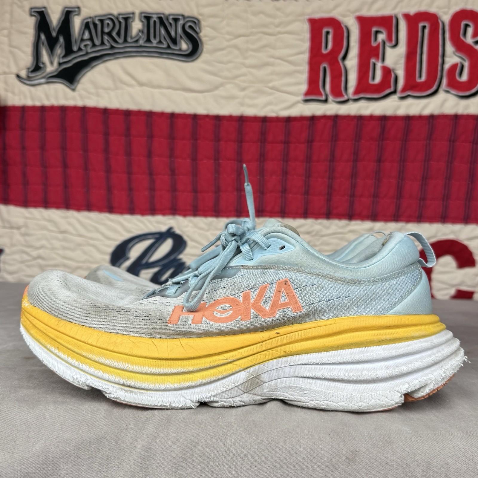 Size 11 – Hoka Bondi 8 1127952 SSCA Running Shoes Sneaker Women’s