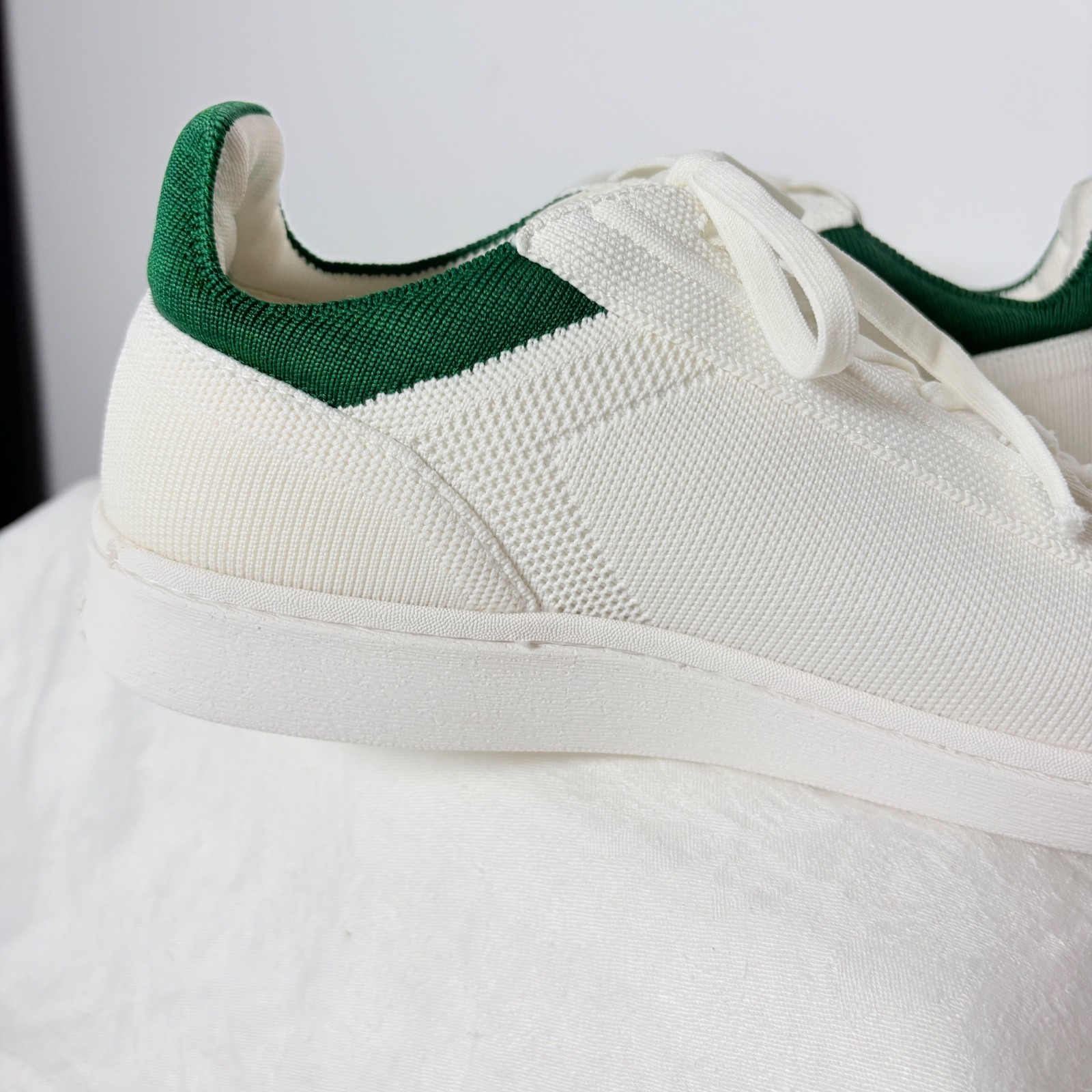 Vivaia V Prime Recycled Knit Sneakers White Green Knit Womens EU 42 US 11.5