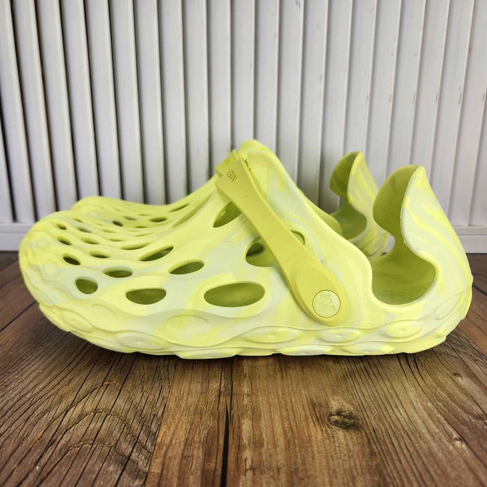Merrell Hydro Moc Womens Size 9 Pomelo Yellow EVA Foam Slip On Water Shoes Beach