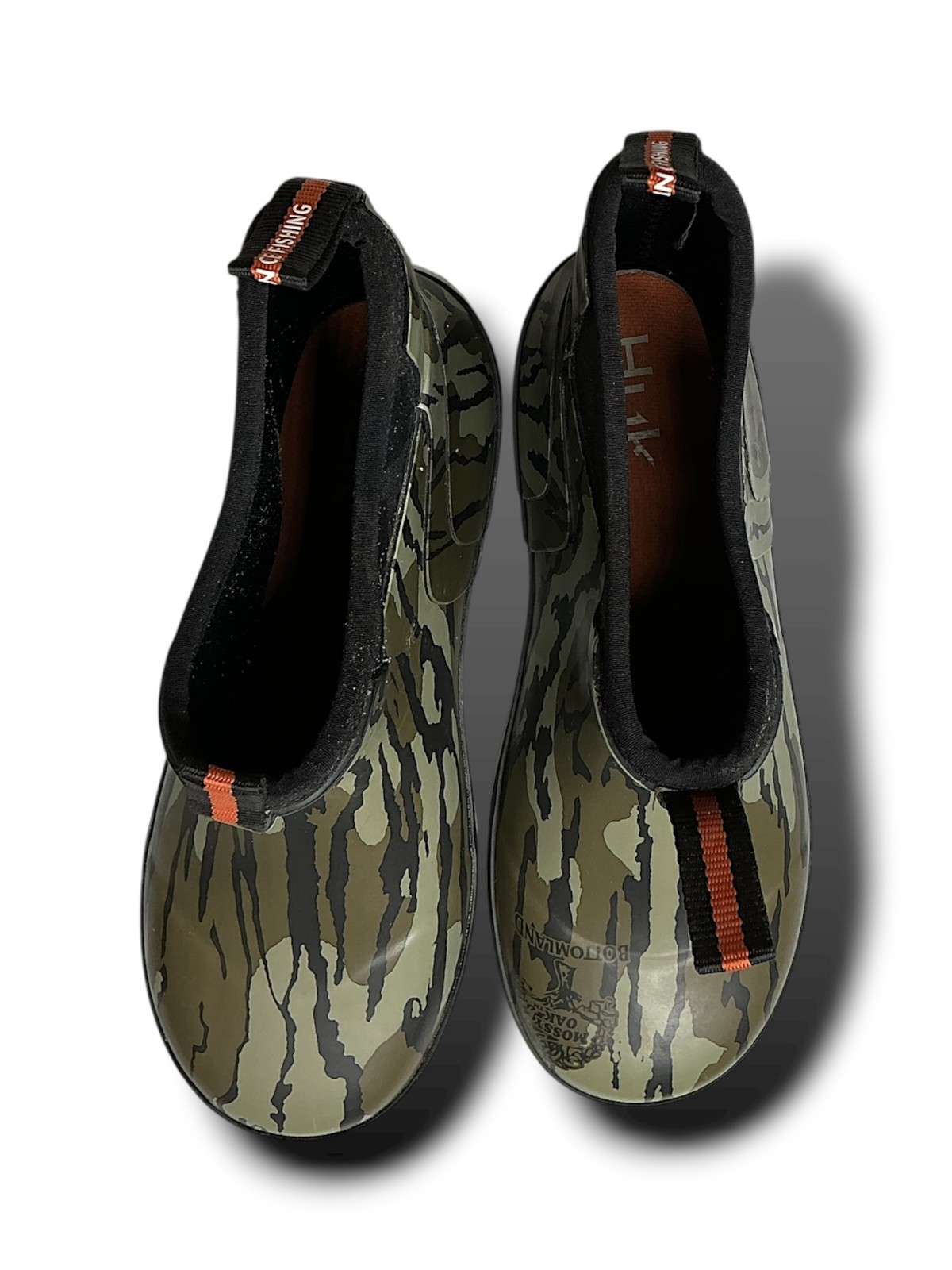 HUK Rogue Wave Boots Womens 5 Mossy Oak Original Bottomland Camo Waterproof $120