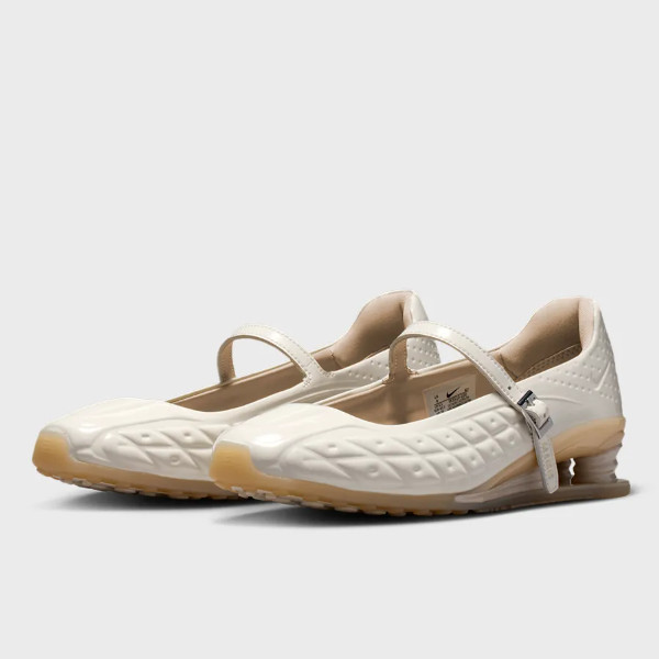 Nike Shox Z Calistra Women’s Mary Jane Sneakers Pale Ivory IR5510-100