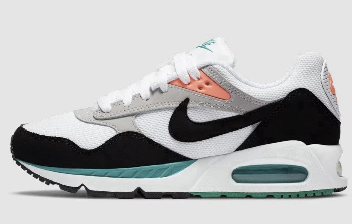 Women’s Nike Air Max Correlate 511417-136 Mango White Black Green Multi Size NEW