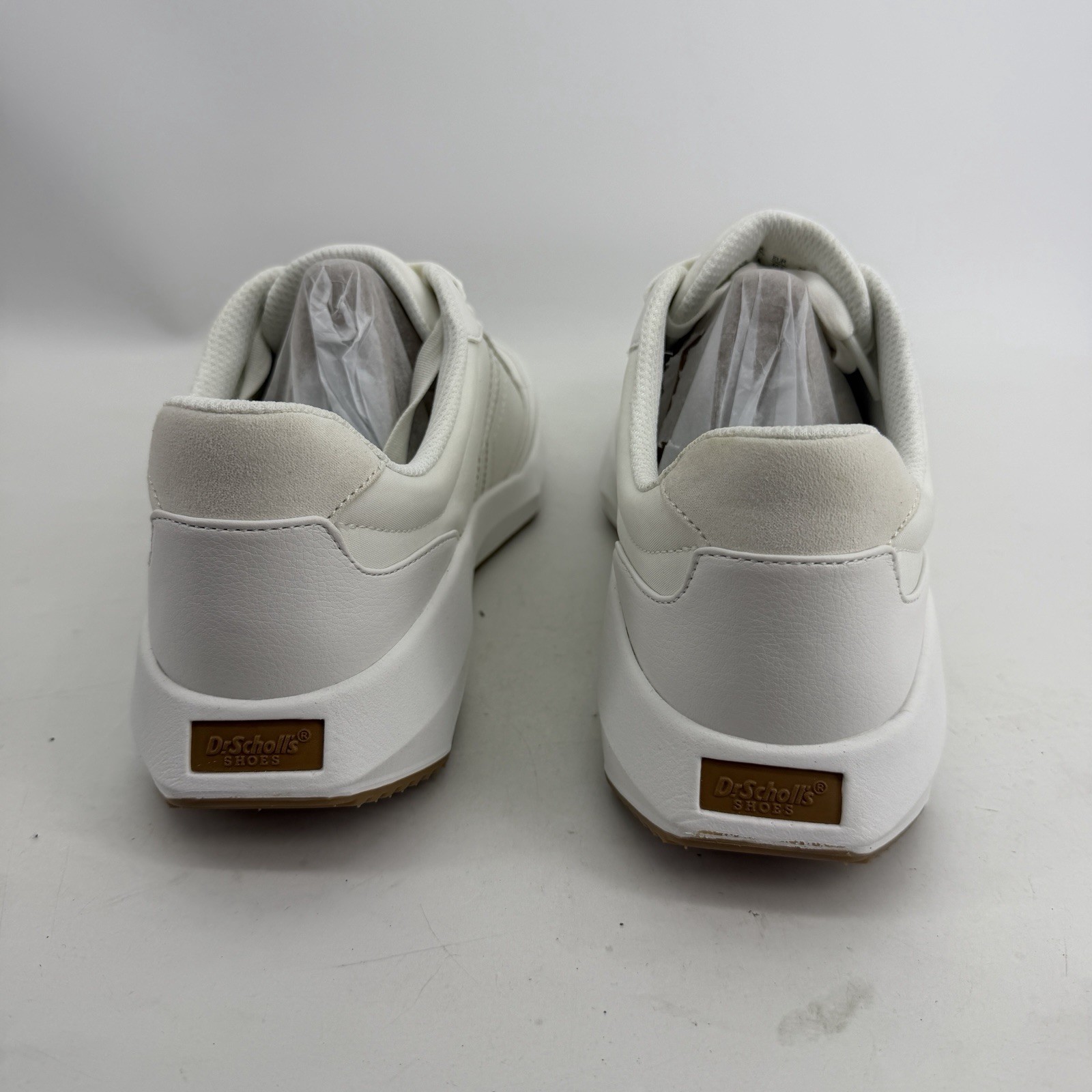 Dr. Scholl’s Womens Hannah Retro Fashion Sneakers White Size 9.5 Odor Control