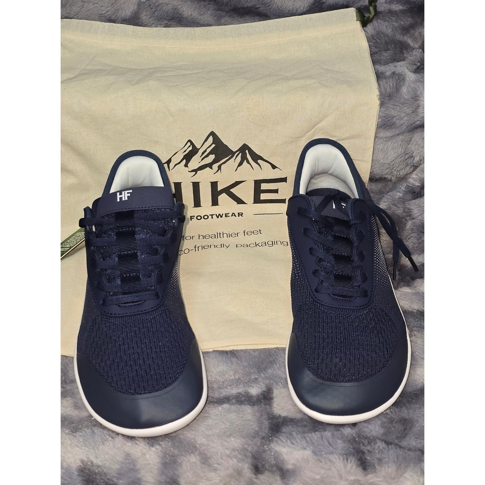 NWT HIKE Footwear Stride (Unisex) Sneaker Blue/white Barefoot Women EU 40/ US 9