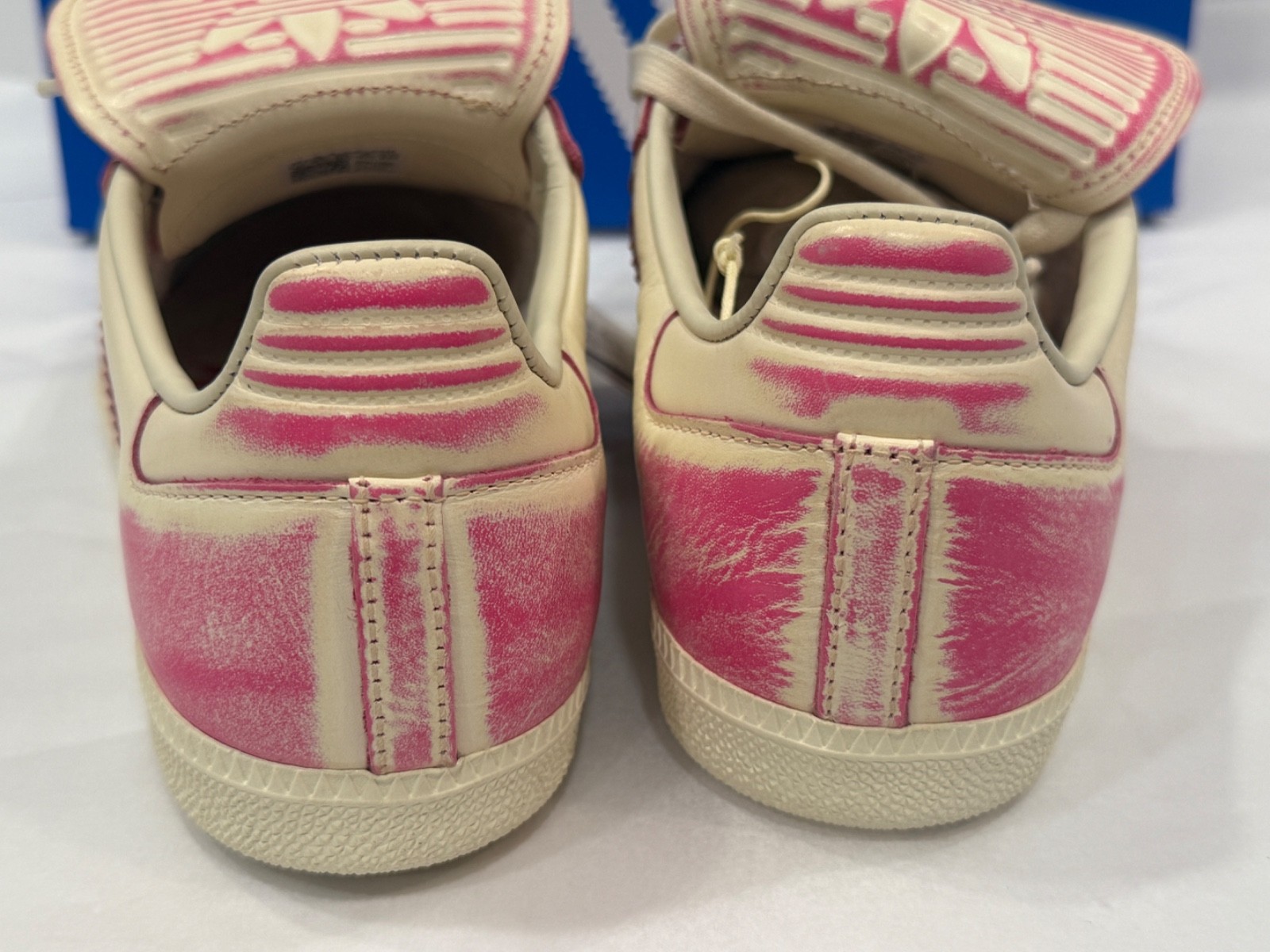 Adidas Originals Samba LT SZ 8 Women’s Long Tongue JR5998 White Shock Pink