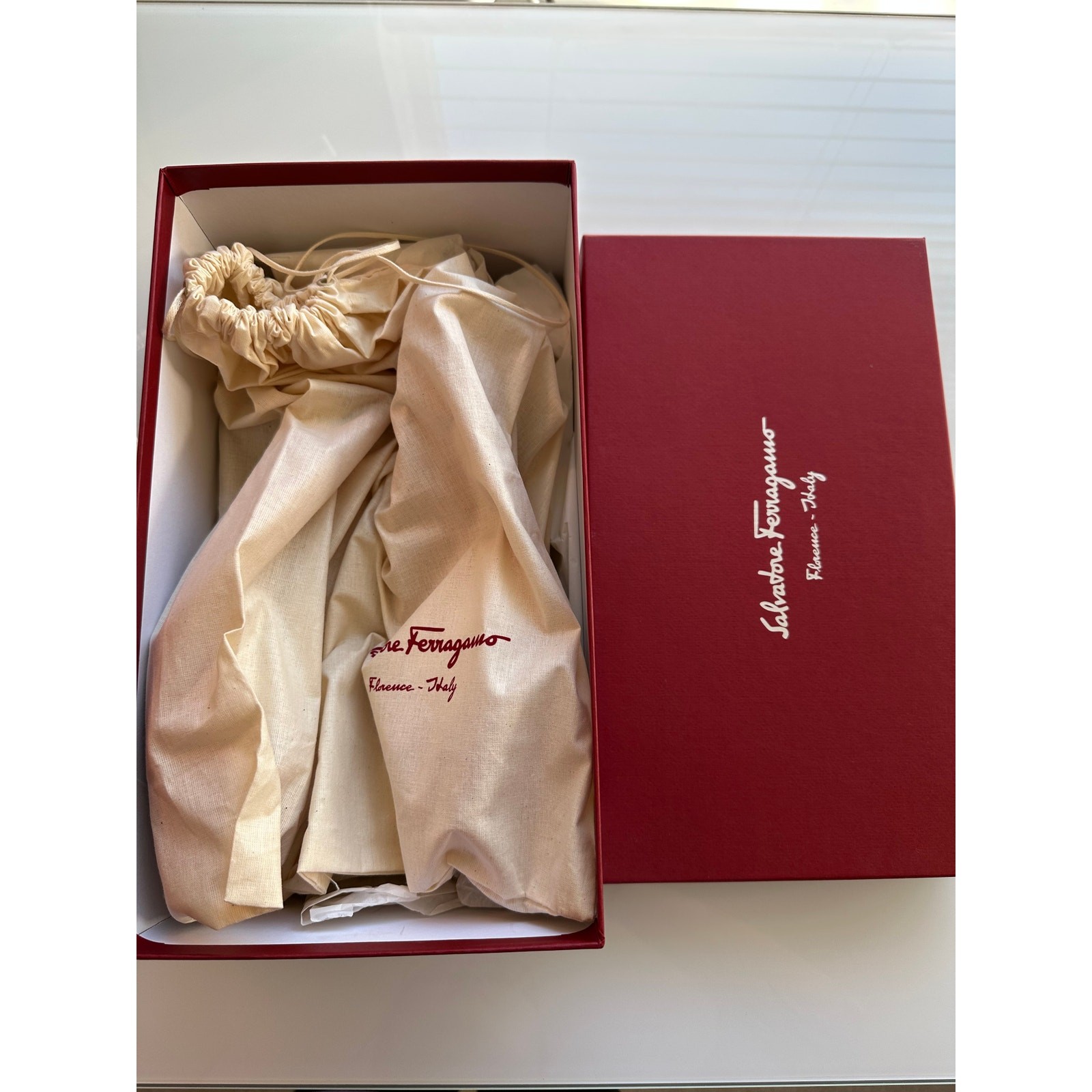 Salvatore Ferragamo Aulla 55 Patent Leather Slingback Pumps