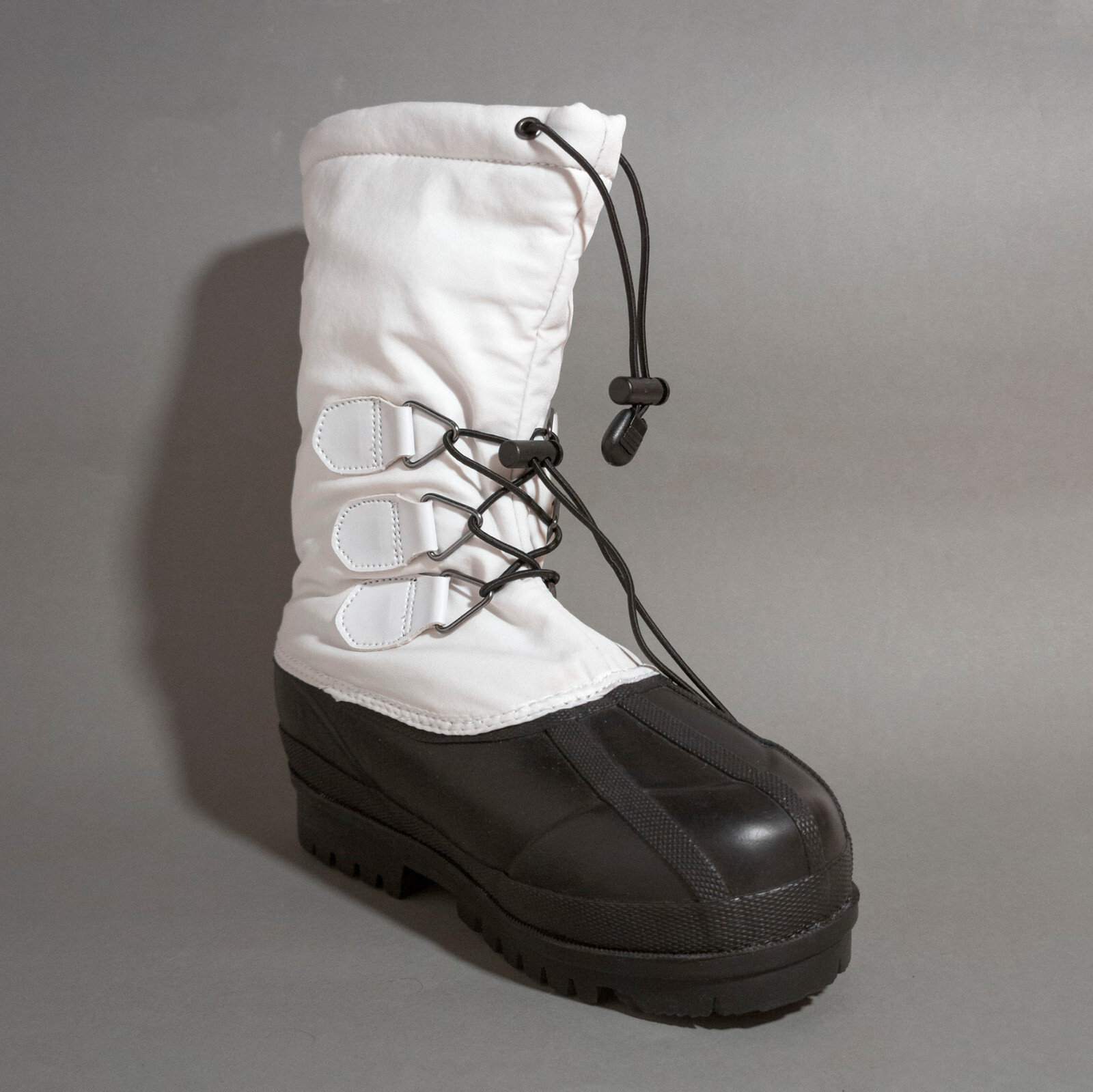 NP~150€ Superga Alpina snow boots 39 retro winter boots rubber textile White