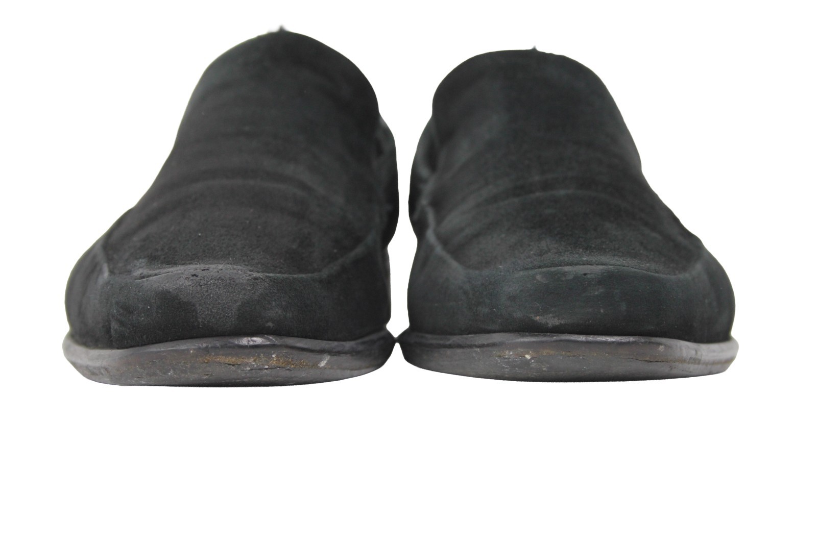 Gianfranco Ferre 90S Logo Suede Loafers Vintage
