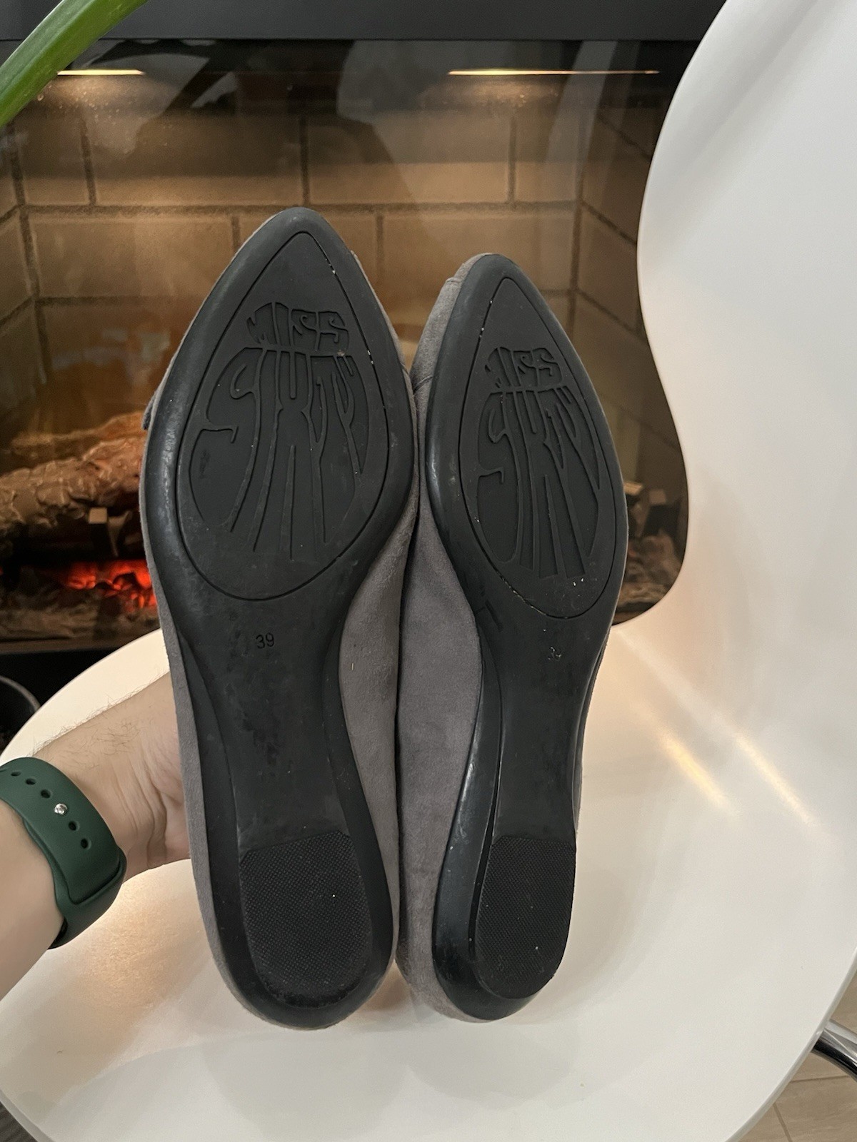 🔥RARE Miss Sixty 00’s Vintage Suede Ballets Y2K Flats Shoes Puma Vibe Size 39
