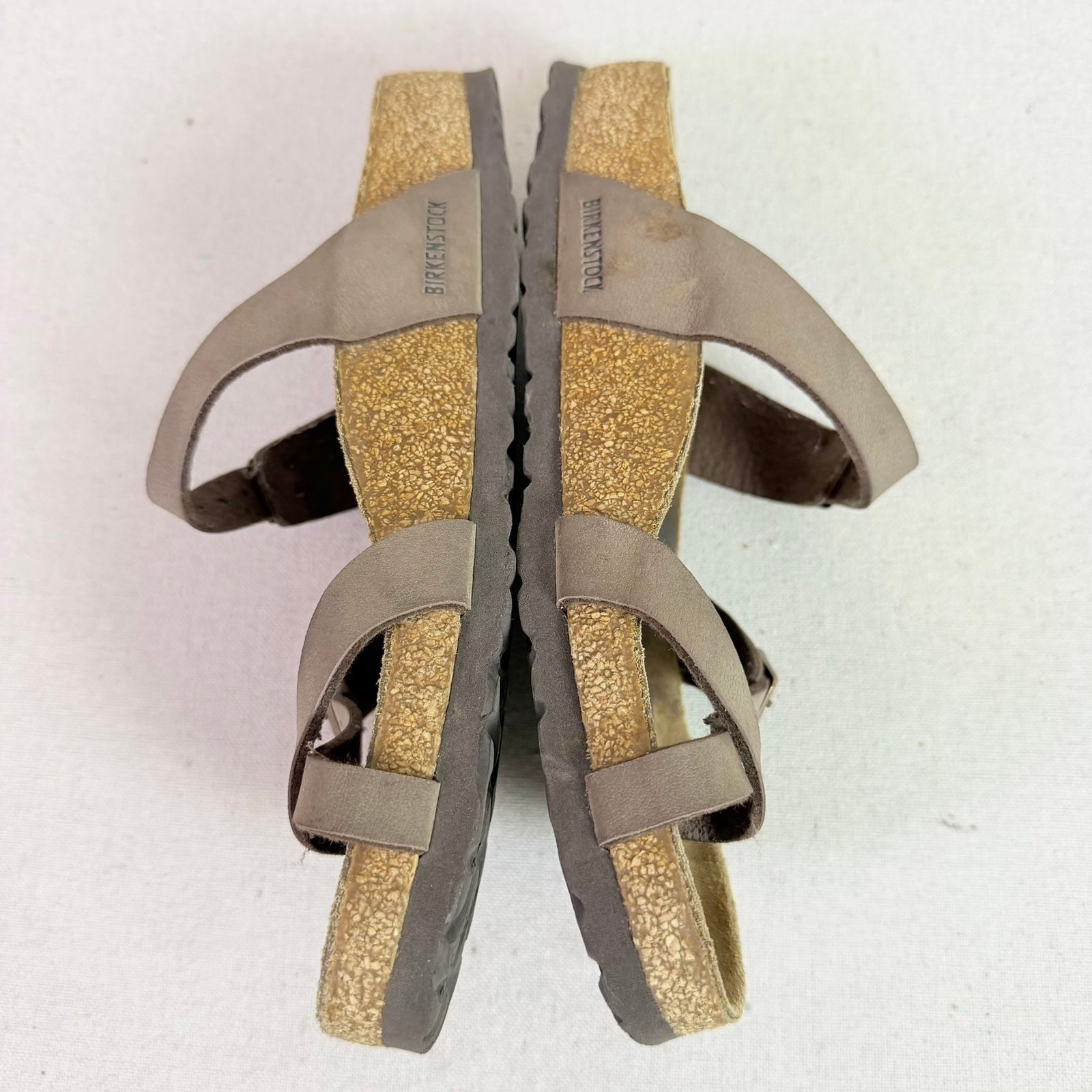 Birkenstock Mayari Sandals Womens 40 9-9.5 Mocha Brown Toe Loop Outdoor Granola