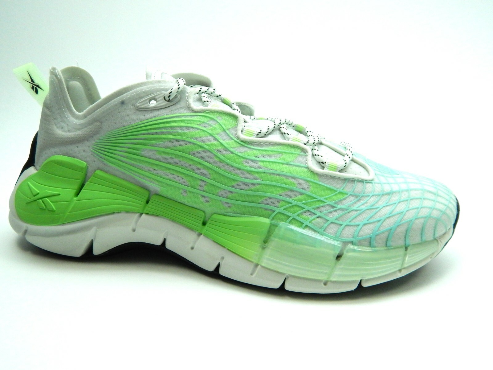 REEBOK ZIG KINETICA II FX9406 NEON MINT WOMEN SHOES SIZE 8.5 WITHOUT BOX