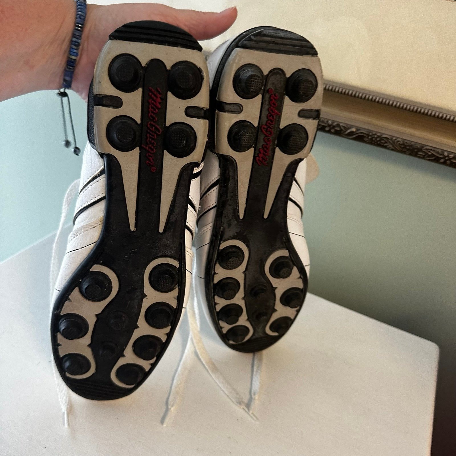 MacGregor women’s soccer cleats shoes vintage like new size 8