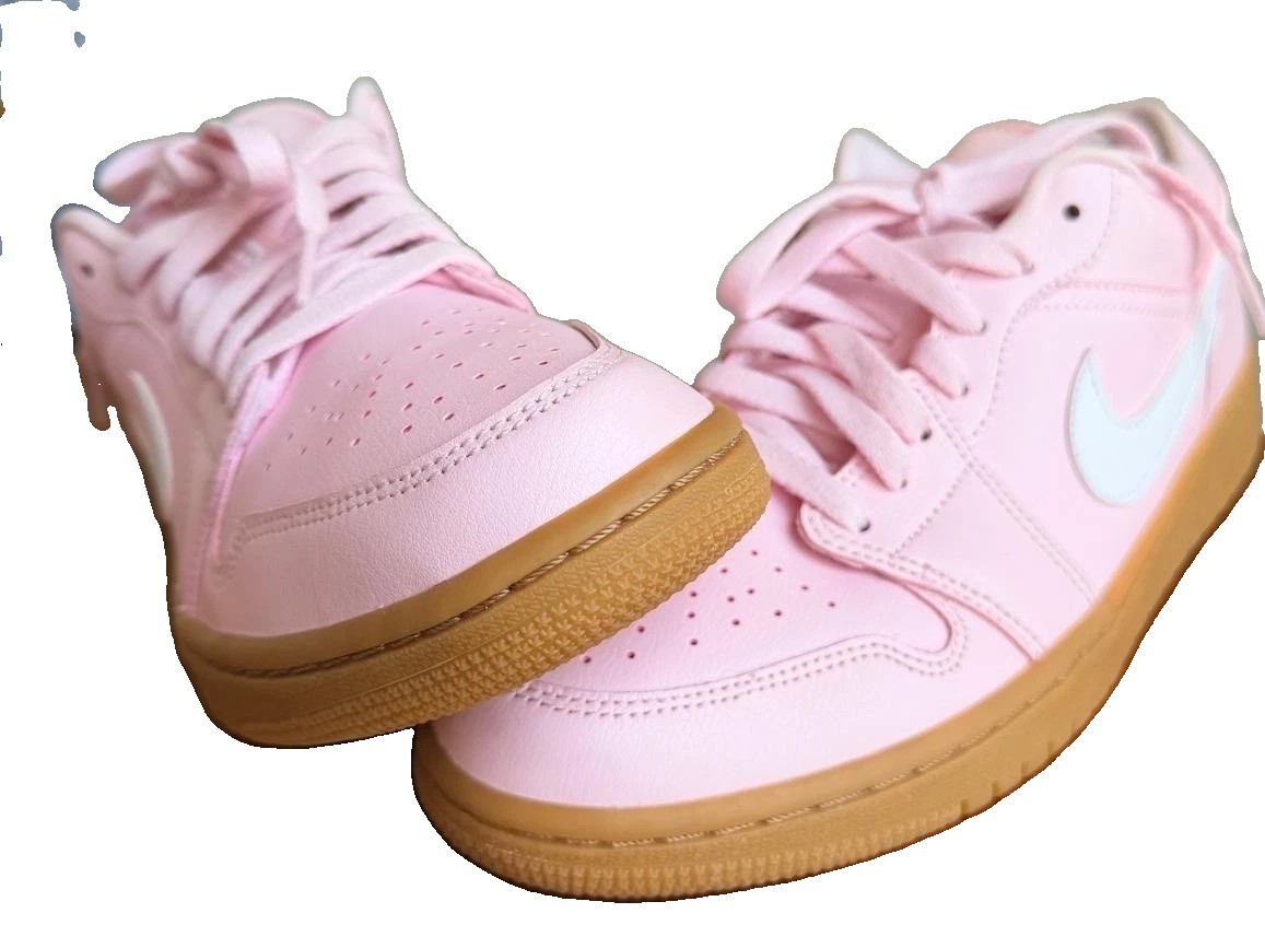 Size W 10 – Air Jordan 1 Low Arctic Pink Gum W /excellent condition /no Box/