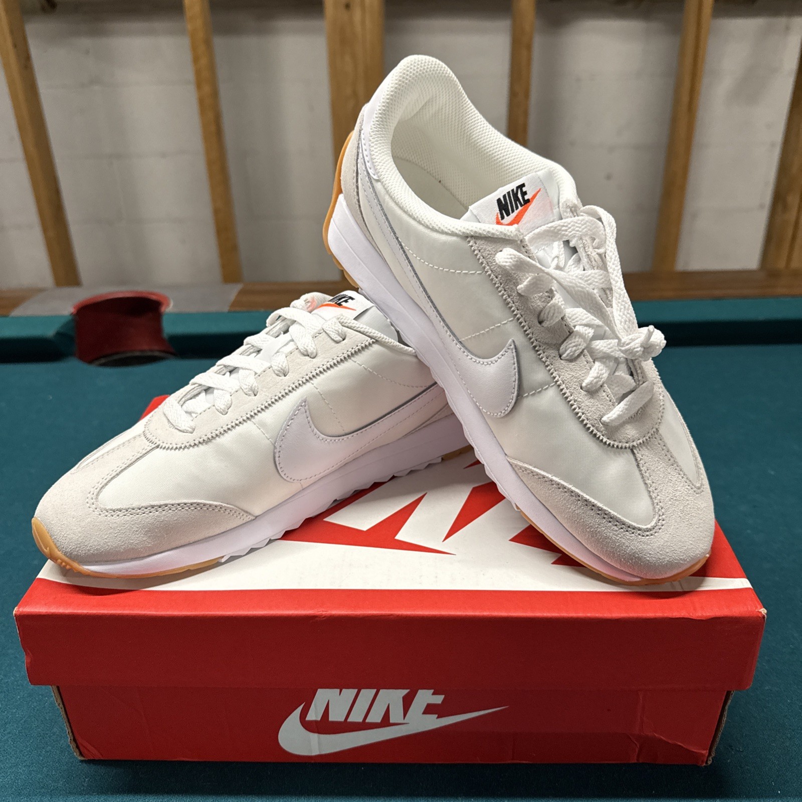 Nike Pacific Women’s Shoes (White/Safety Orange/Gum Light Brown/White)