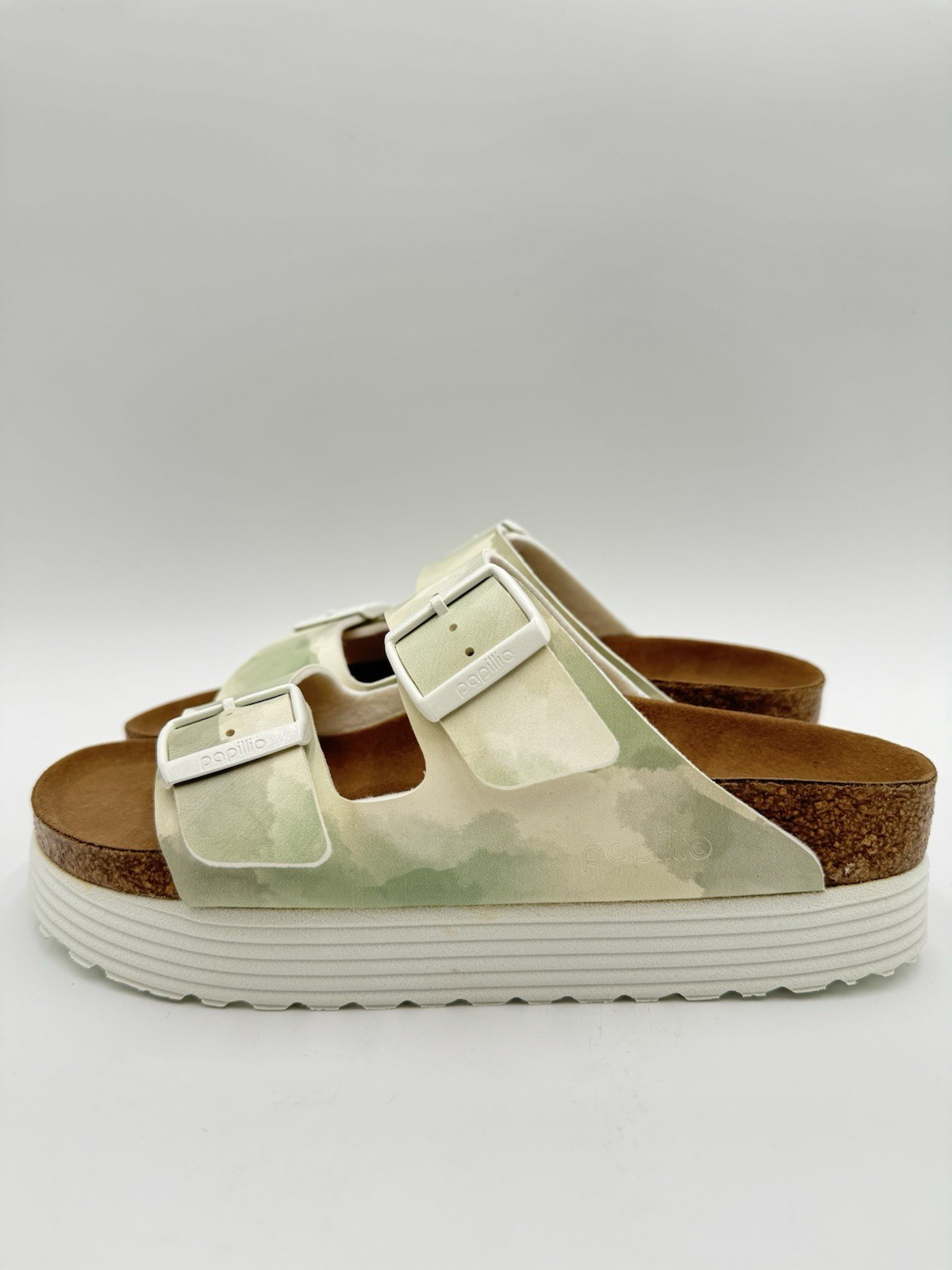 Birkenstock Women’s Arizona Grooved Size 38 EU/7W Narrow Watercolor |1024605|
