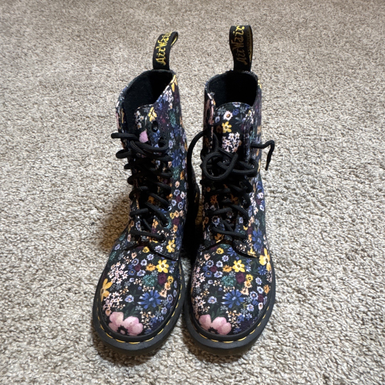 Dr Martens 1460 Pascal Wanderlust Flowers Floral – RARE! – Boots – Ladies Size 6