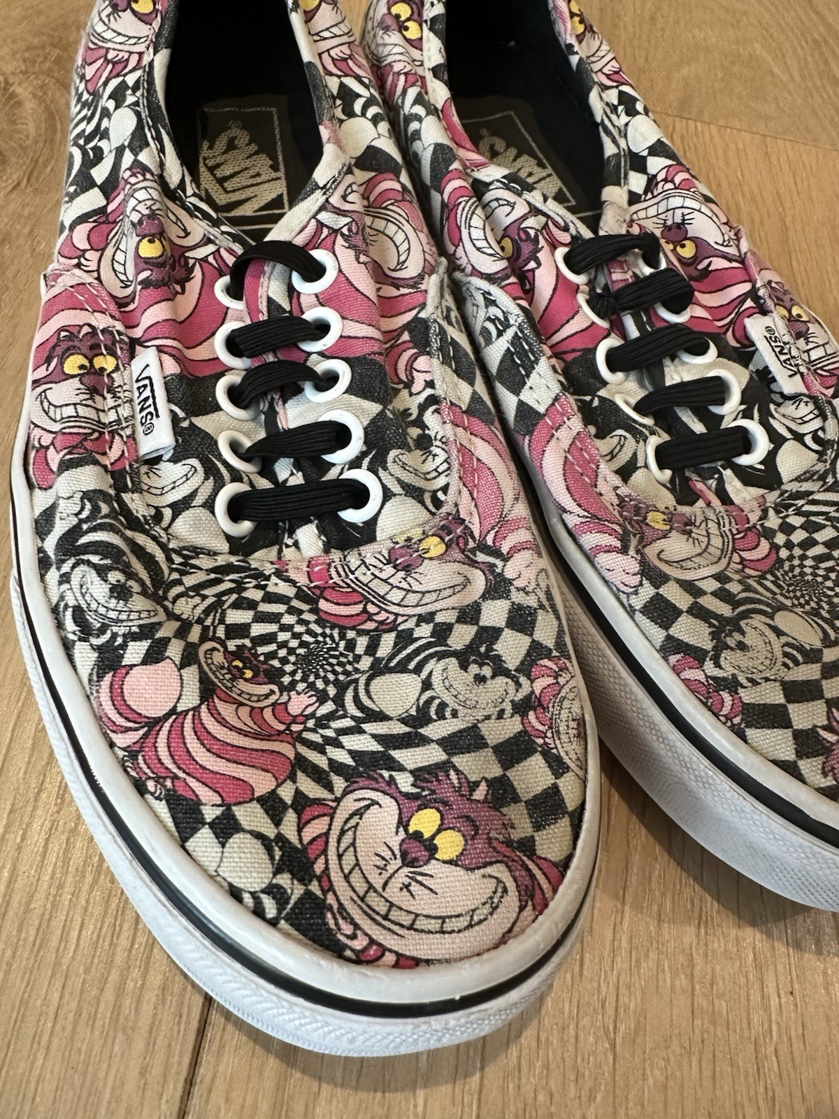 Rare Vans x Disney Alice in Wonderland Cheshire Cat Era Shoes