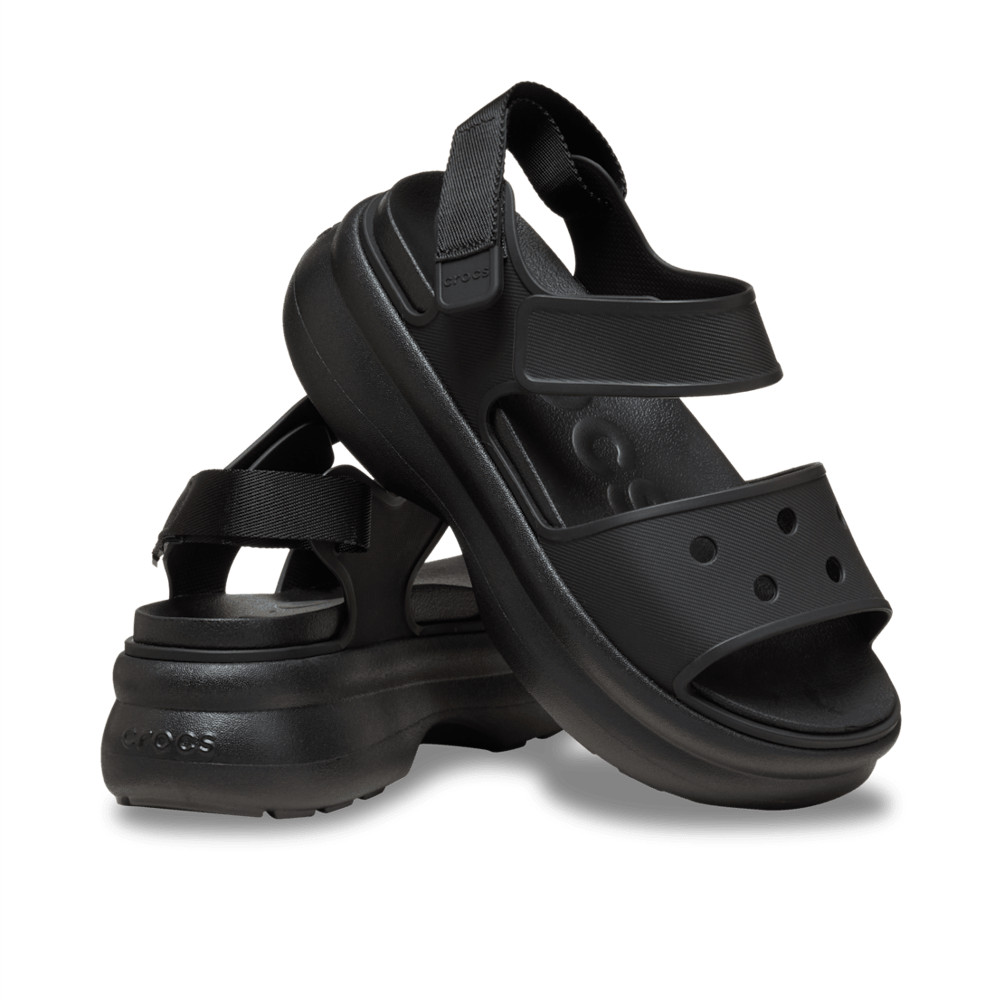 NEW CROCS Soho Y Strap Sandal 211755 Black