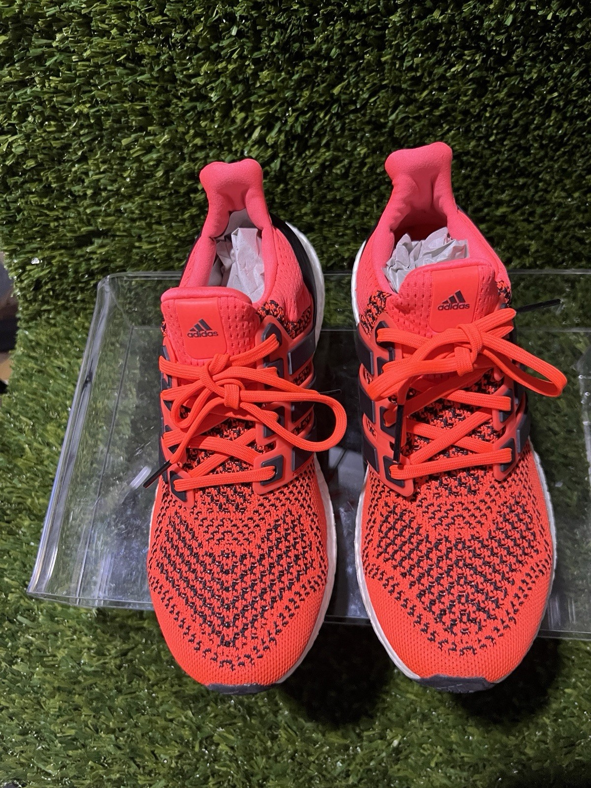 Adidas UltraBoost 1.0 Solar Orange Running Shoes Size 7