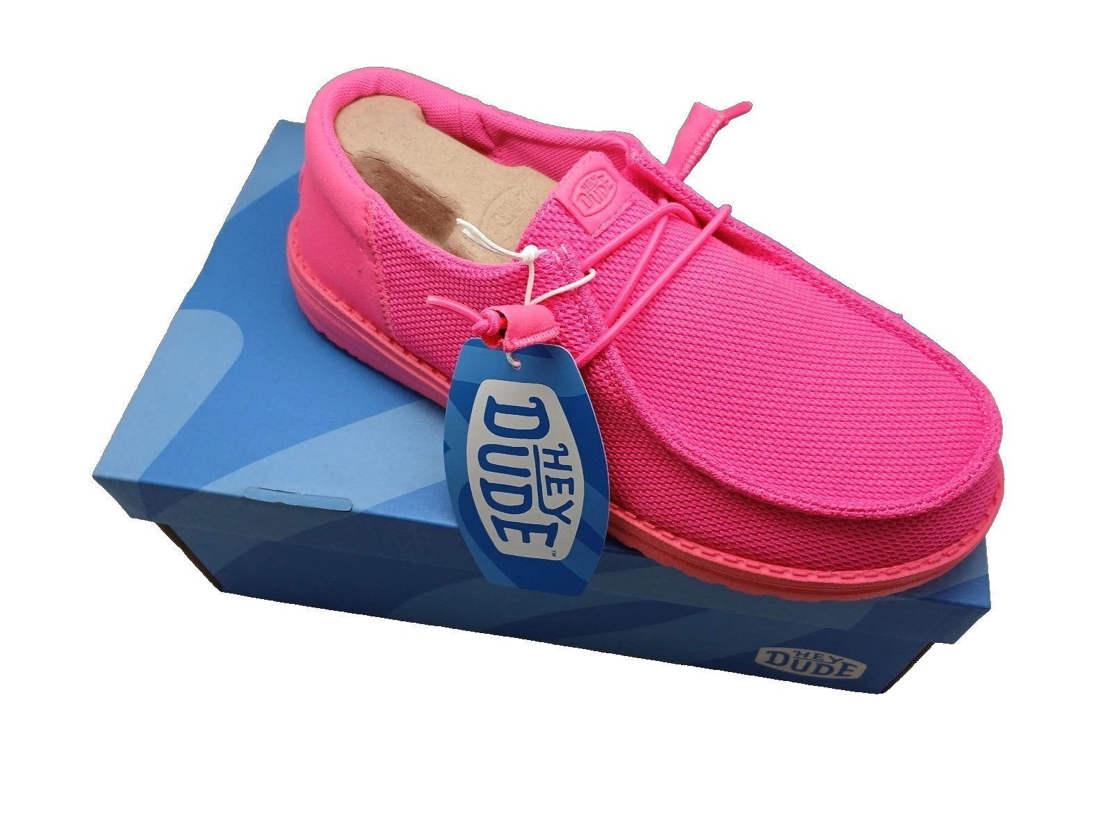 Hey Dude Wendy Funk Holiday Striped Slip Ons – Lightweight Loafers Women’s NWT