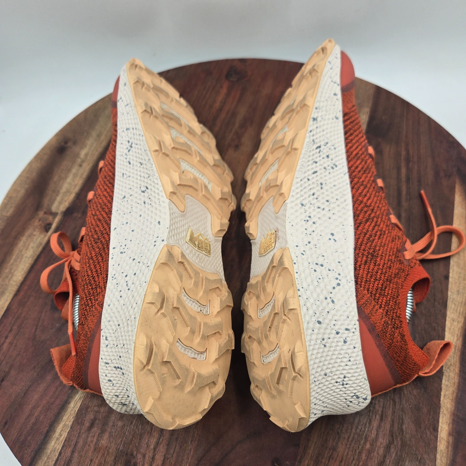 Rei Co-Op Swiftland MT Shoes Women’s 11 Orange Knit Trail Running Sneakers