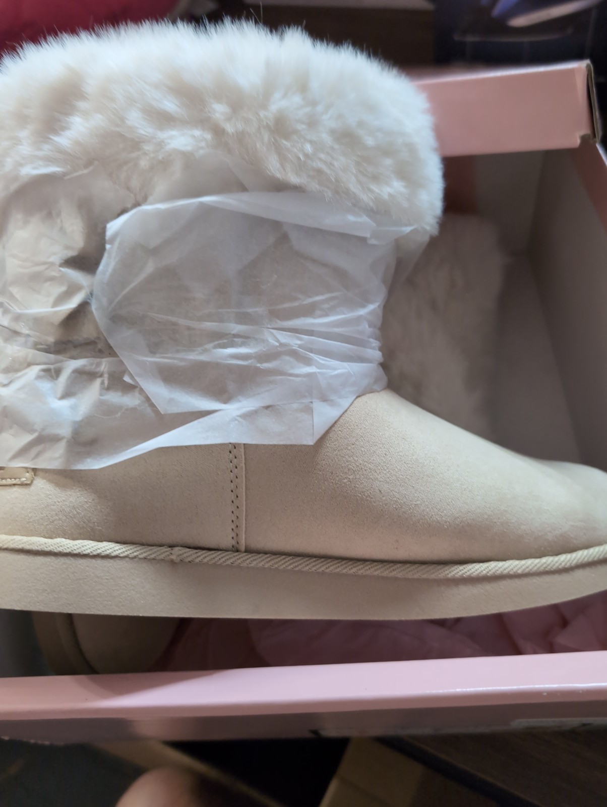 Juicy Couture JC King 2 Color T-lt Micro Fur Size 7