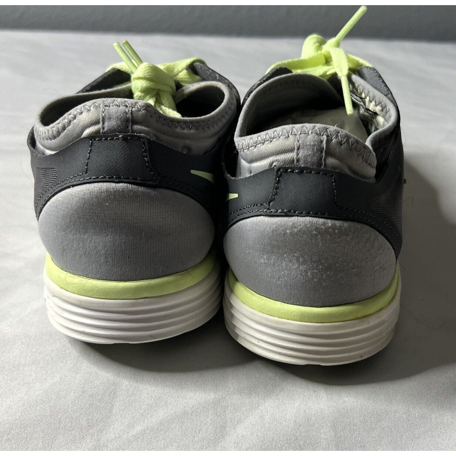 Nike Black Gray Lunar Sculpt Womens Size8.5 Running Workout Gym Training Shoe