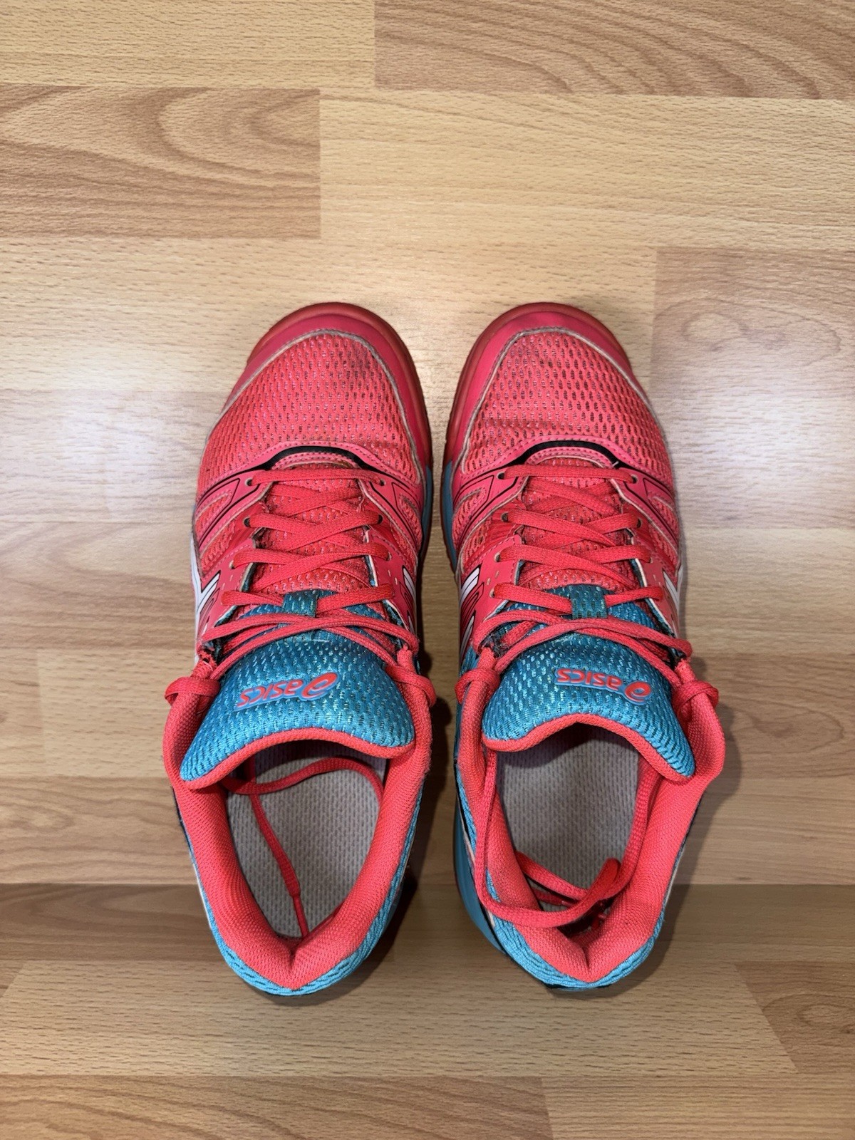 Asics Gel Rocket 7 Diva Pink Volleyball Shoe Womens Sz 9.5 Athletic Shoes B455N