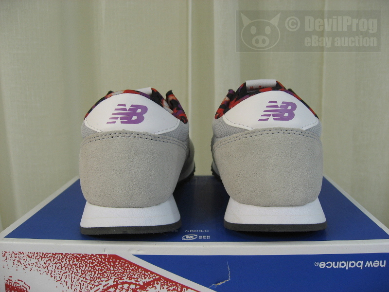 NIB NEW BALANCE Womens 420 Artistic Pop Lace-Up Sneakers US 6.5/37 Grey/Purple