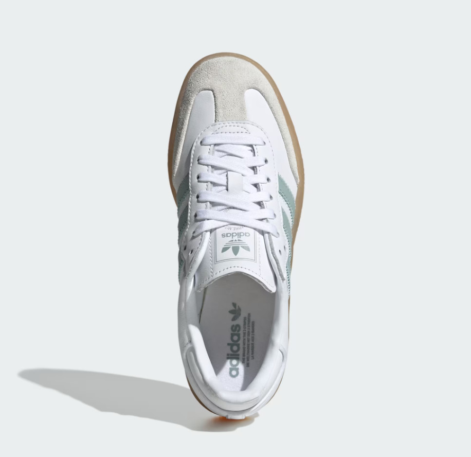 Adidas Women’s Sambae W, Style# JP5609, Size 7.5, White/Wonder Blue/Off White