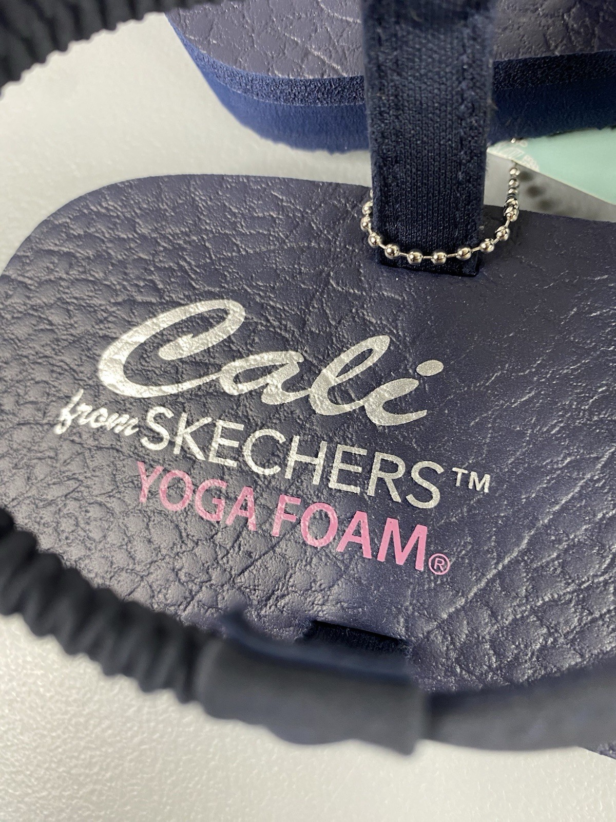 Women Sandals Sz 10 Cali From Skechers Yoga Foam Slip On Multicolor Casual New