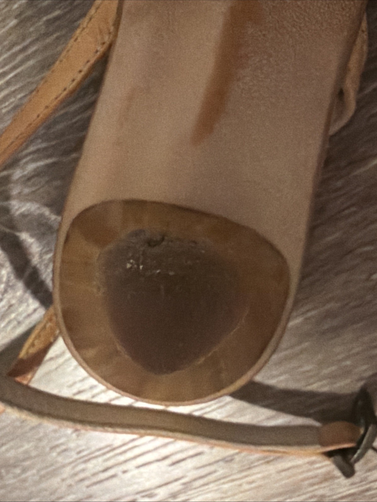 Vintage Tentazione Sandals 1996 Size 39 Beige Leather
