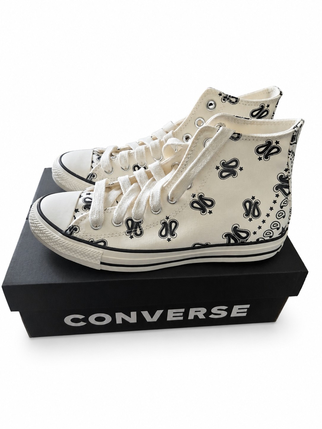 Converse Chuck Taylor All Star Women’s Paisley High Top Canvas Sneakers Size 9