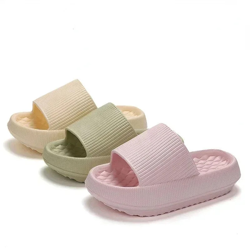 Women’s Thick Platform Cloud Slippers EVA Soft Sole Pillow Slides Summer Beach F
